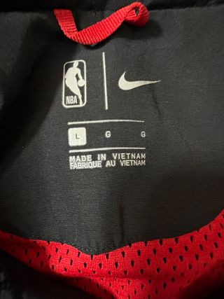 Cortavientos NBA Raptors Negro