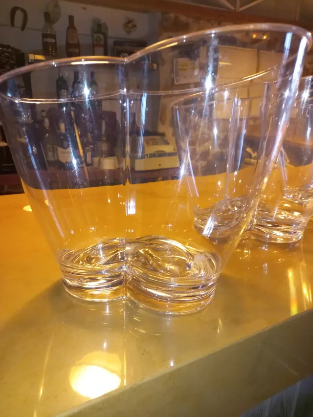 Champañera Metacrilato Transparente Hostelería