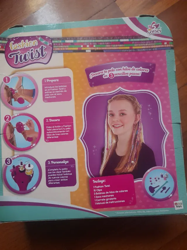 Juego Peinado Trenzas Fashion Twist Senses