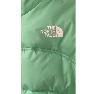 Piumino The North Face verde fluo
