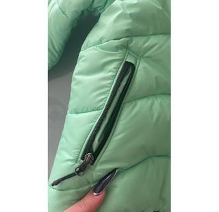 Piumino The North Face verde fluo