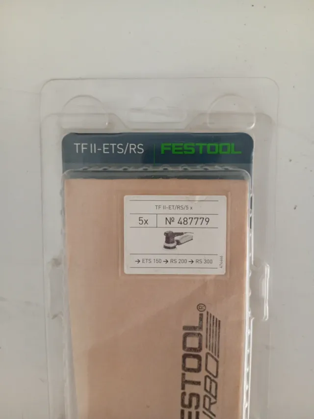 Filtros Festool TFII-ETS/RS 5x 2 x 1