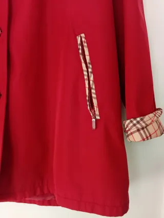 Gabardina Cantarana Roja Talla L