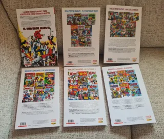 Varios cómics de Biblioteca Marvel - num.1