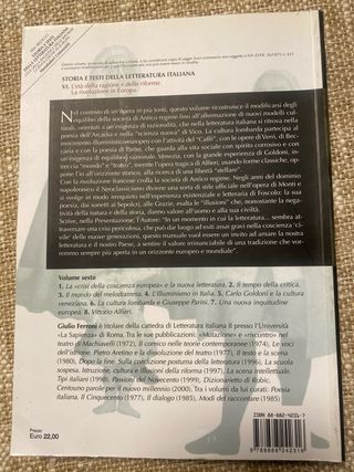 Storia e testi della letteratura italiana