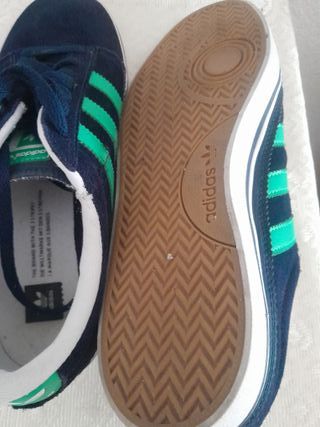 Adidas Zapatillas Azul y Verde