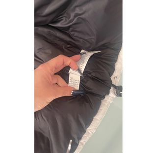 Piumino The North Face crop top