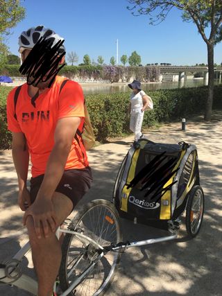 Remolque bici Queridoo para niños