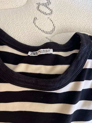 Camiseta Zara Rayas Talla XL