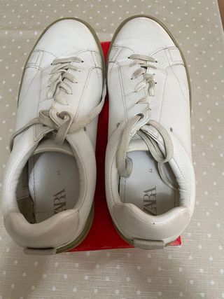 Zapatillas Zara Blancas Talla 44