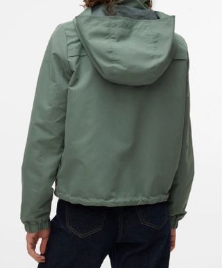 Chaqueta Parka Verde con Capucha