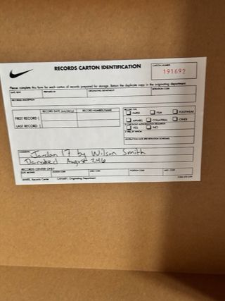 Jordan 17 Retro Low Infinite Archives