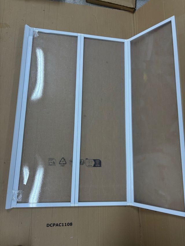 Mampara bañera DF/7 metalizado