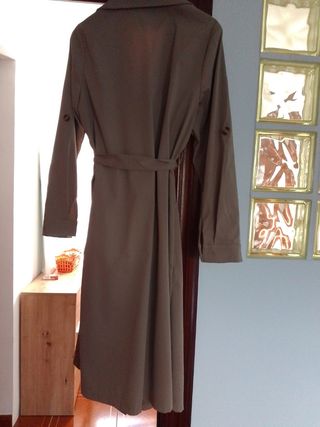Gabardina camel