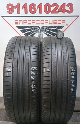 225 45 19 Y PIRELLI RUEDA AL 90% VIDA UTIL