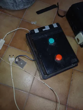 Temporizador con luz verde y roja.
