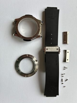Piezas Hublot: Caja, Correa, Bisel y tornillos