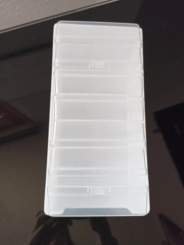 Organizadores transparentes para cromos