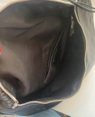 Bolso de hombro Zara negro