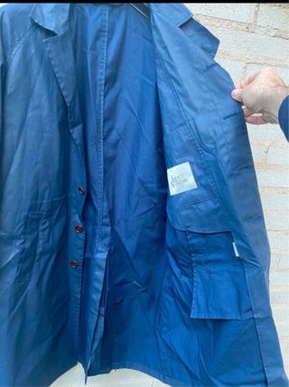 Gabardina López Aragón Azul Talla XL