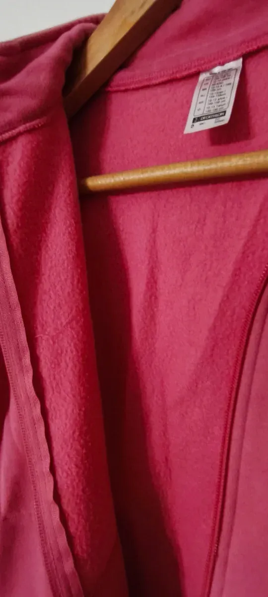 Lote 2 sudaderas, polar y chaqueta niña 12-14 años