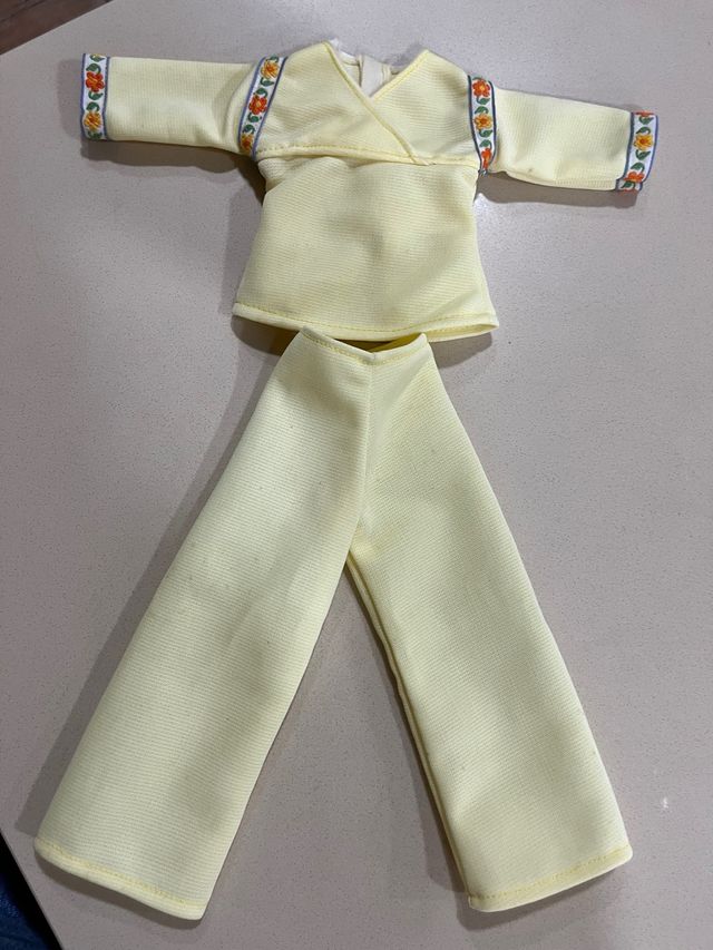 Pijama Nancy Floral Amarillo