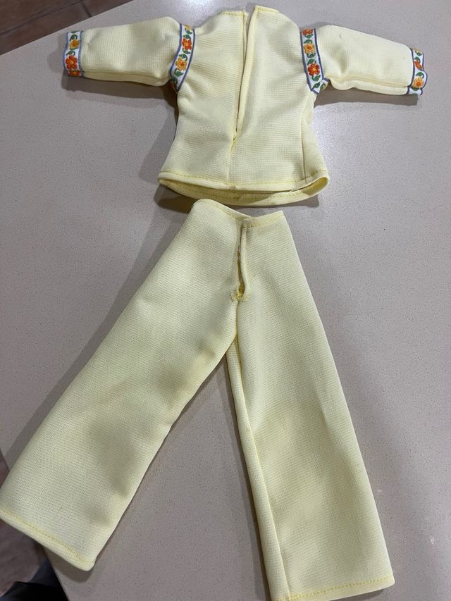 Pijama Nancy Floral Amarillo