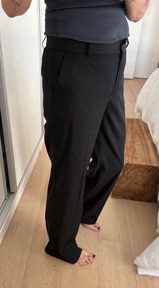 Pantalón Massimo Dutti Talla 40 Negro