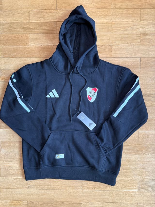 Sudadera River Plate Adidas Negra