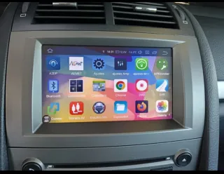 Radio Coche Android 10 Peugeot 407