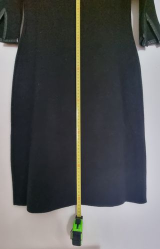 Max&Co Vestito Lana Vergine Tg 42 Nero