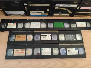 L2 Lote 70 Películas VHS (Solo Cintas)