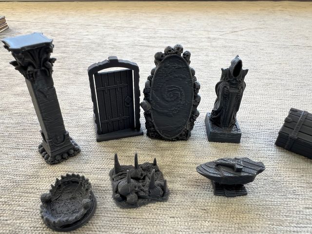 Escenografía massive darkness 2 kickstarter