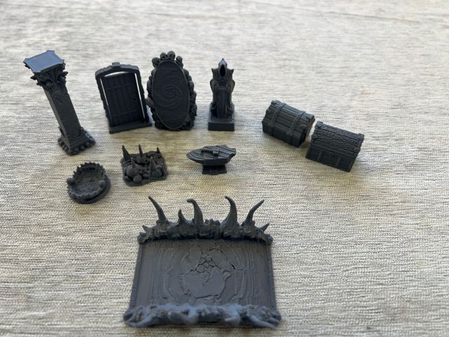 Escenografía massive darkness 2 kickstarter