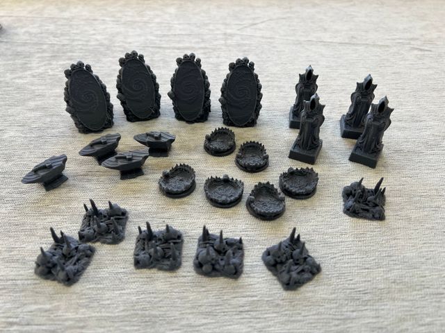 Escenografía massive darkness 2 kickstarter