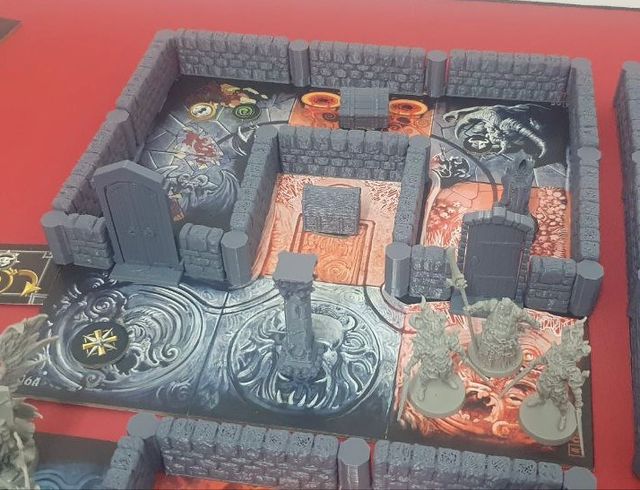 Escenografía massive darkness 2 kickstarter