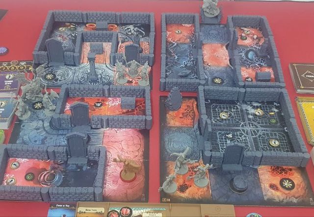 Escenografía massive darkness 2 kickstarter