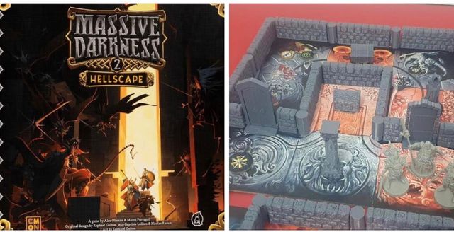 Escenografía massive darkness 2 kickstarter