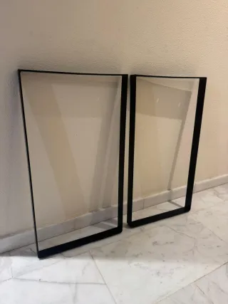 Patas metálicas para mesa (negras)