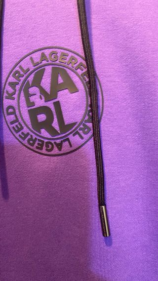 Sudadera Karl Lagerfeld Morada