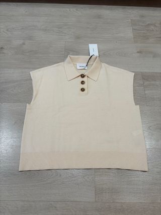 SITA MURT polo chaleco mujer punto M sin mangas