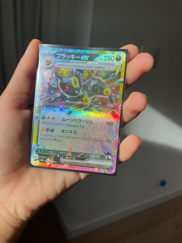 Carta Pokémon EX Blackie