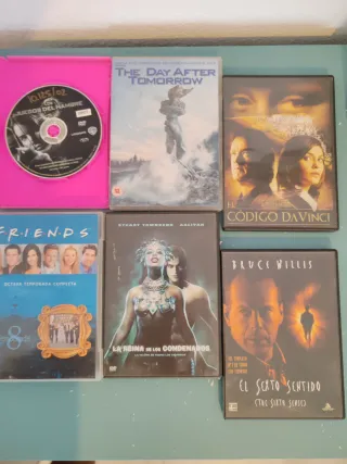 Lote 5 Películas DVD: El Código Da Vinci, etc.