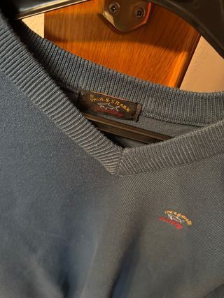 Jersey Paul & Shark Azul V-Neck