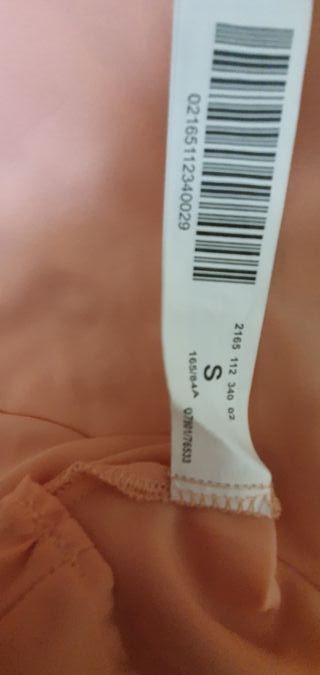 Blusa cruzada coral Suite Blanco Talla S