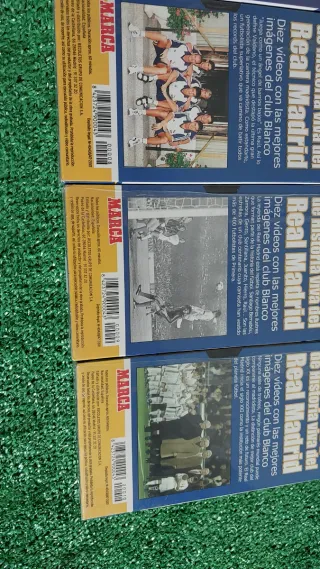 Colección VHS Real Madrid 100 años Historia