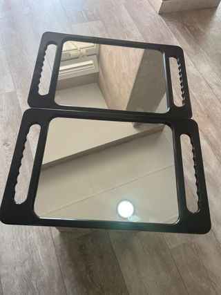 Espejos de mano rectangulares para peluquería