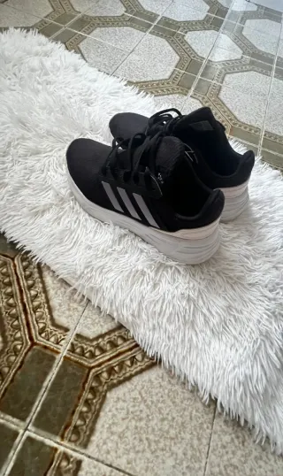 Zapatillas Adidas Mujer Talla 40 Negras/moradas