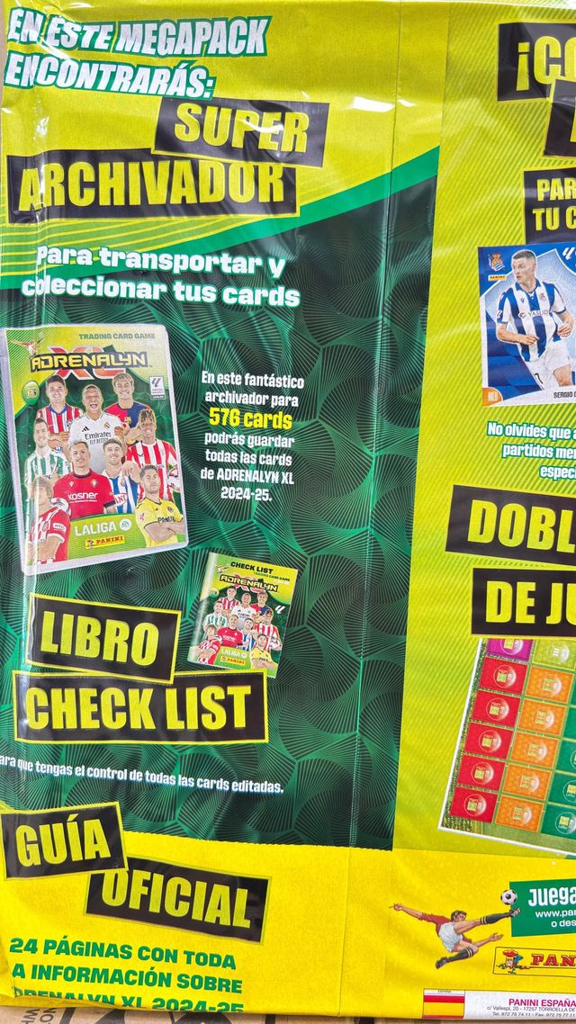 Megapack Adrenalyn 24-25 Panini