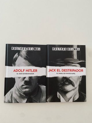 Libro de Adolf Hitler y Jack El Destripador